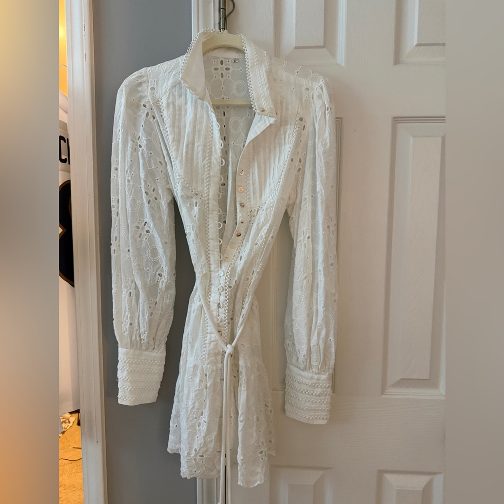 White Mini Dress